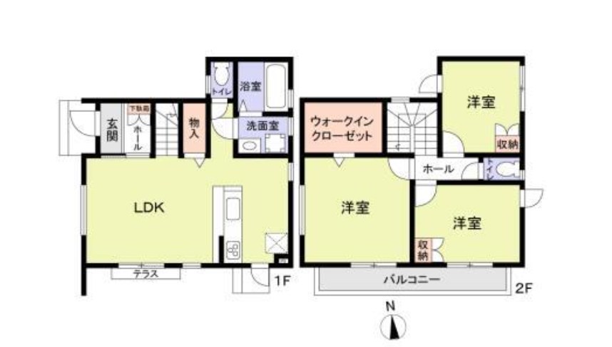 フォレストガーデン西新井2 間取り