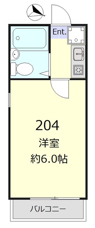 シャンテ町屋  間取り