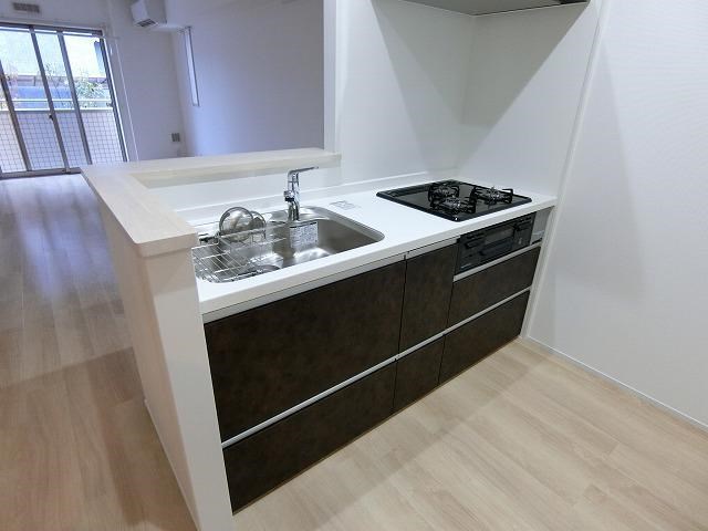 パステル・ブラン キッチン