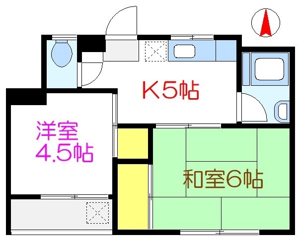 コーポマルナカ 間取り
