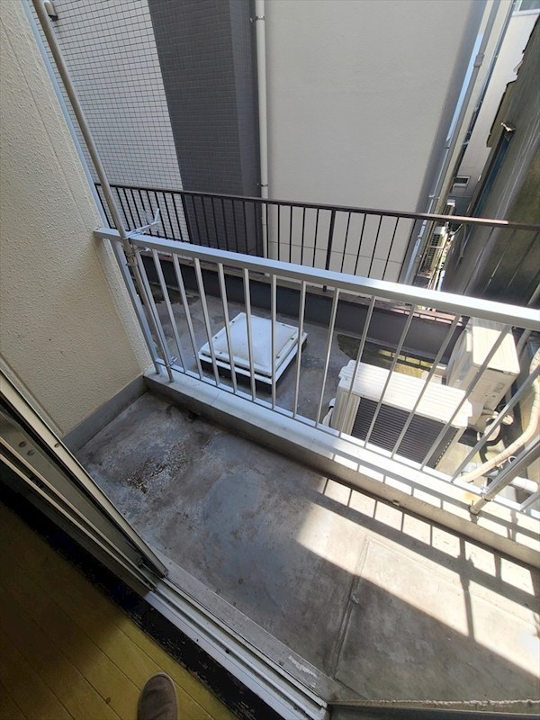 コーポマルナカ ベランダ