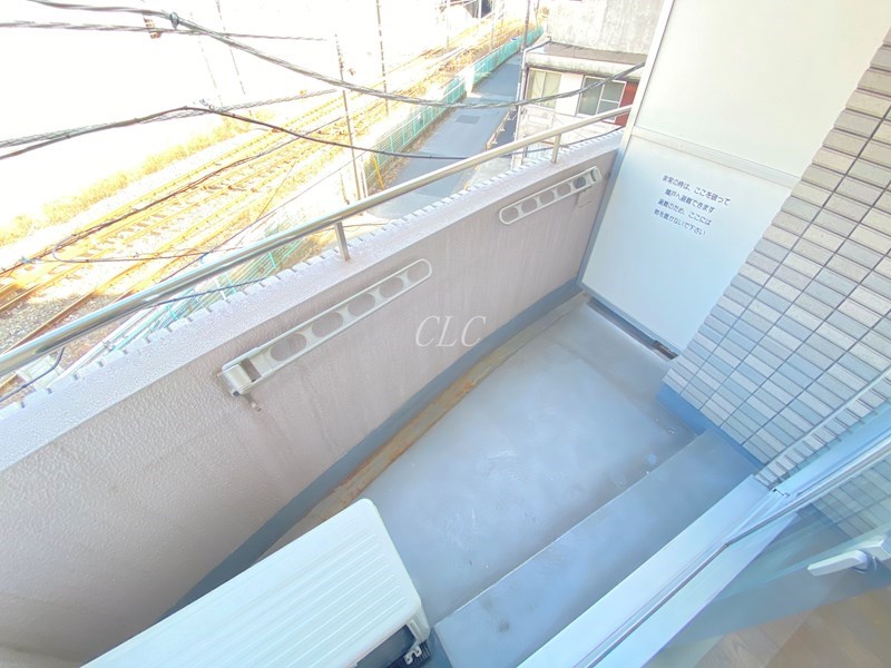 アルビオン田端 ベランダ
