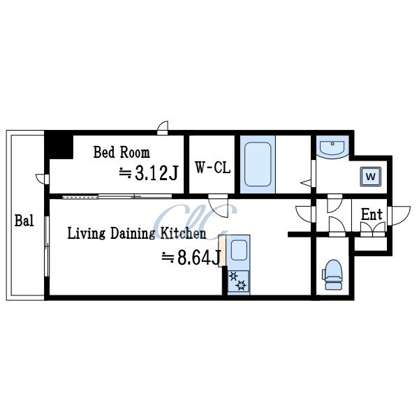 Gaia Silva 間取り