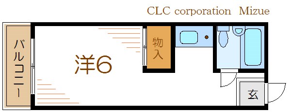 サンリブ一之江 間取り図
