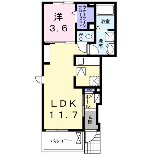シャルマンⅢ 間取り