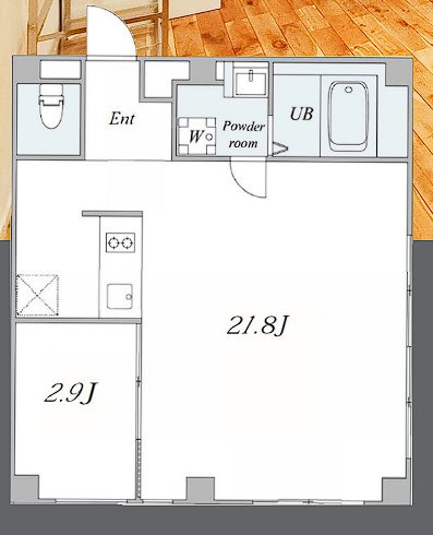 グラフィティ西新井 間取り