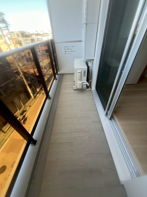 クレストコート北千住レジデンス  ベランダ