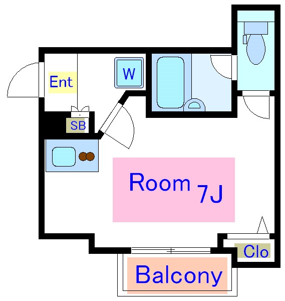 ローレル新町 間取り図