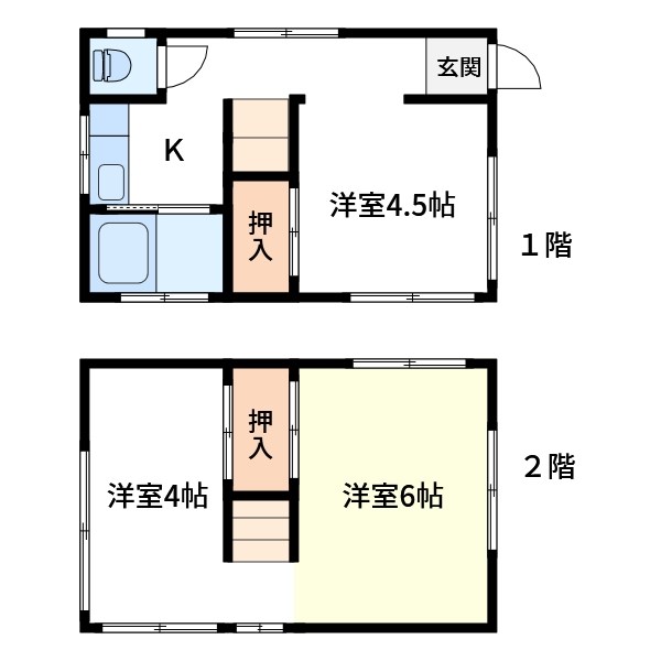 上一色3丁目戸建 間取り