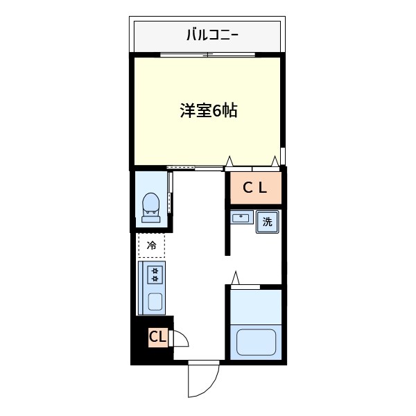 エスポワールB  間取り