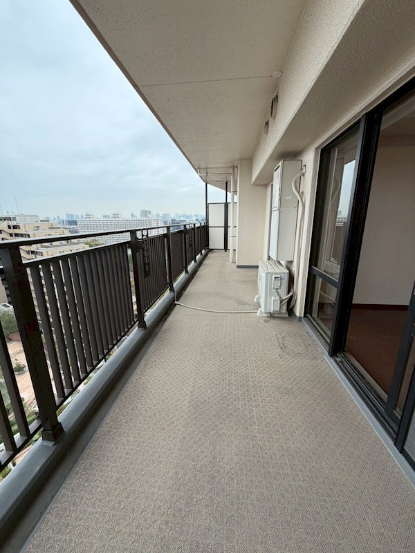 アルファスシティ大島 ベランダ