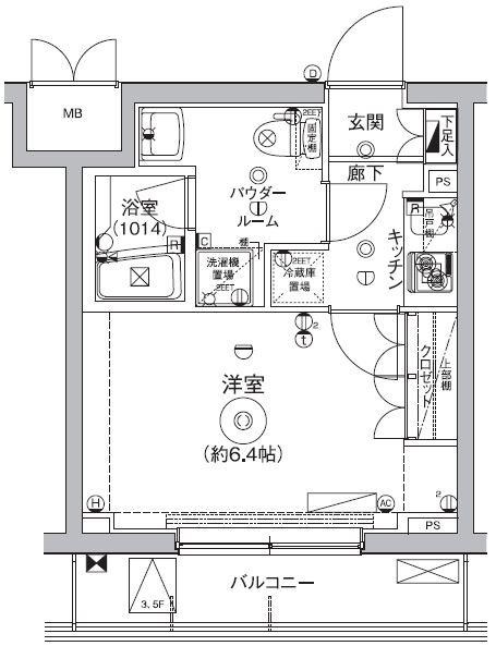 セジョリ北千住 間取り
