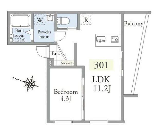 アーベインテラス南千住 間取り