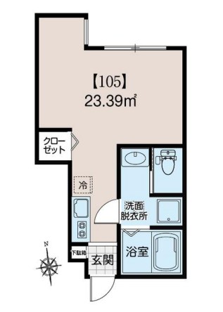 MOVE西葛西 間取り図