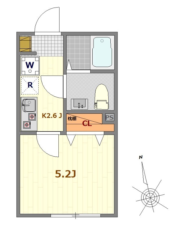 オリオン堀切菖蒲園 間取り