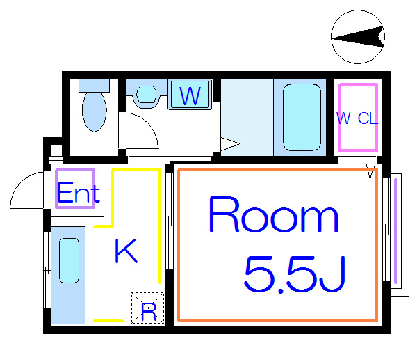 ウオチマンション 間取り図