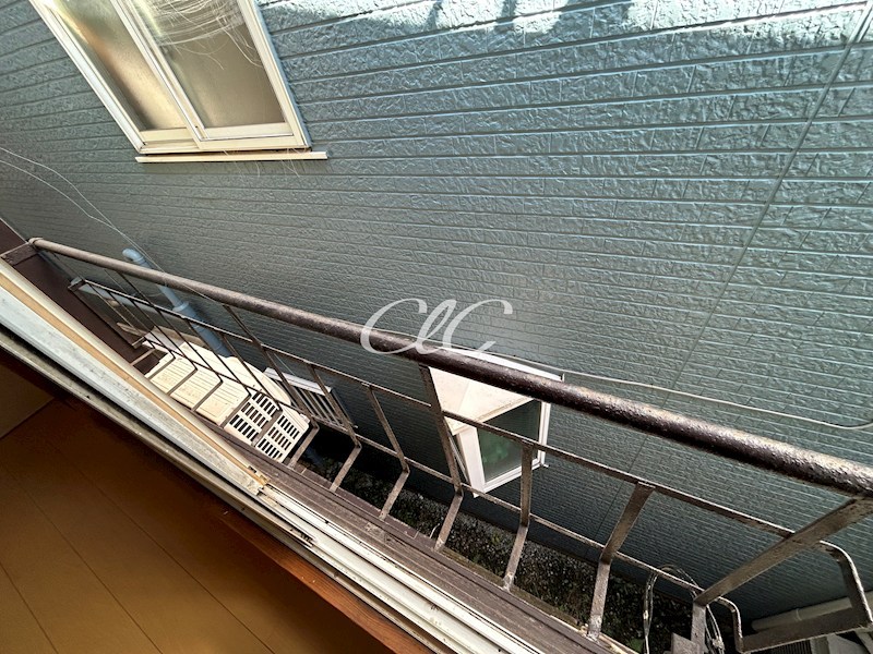 高木第２マンション ベランダ