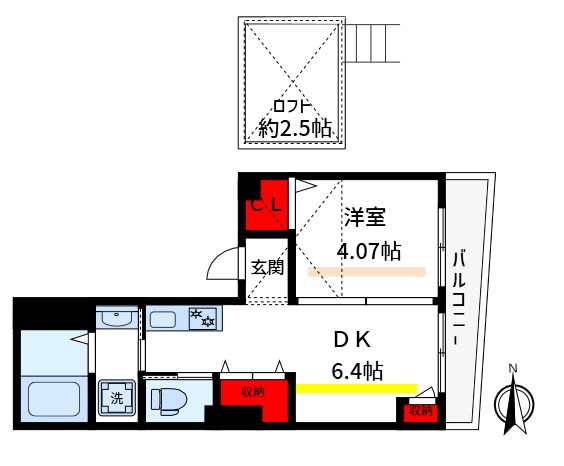 ワコーレジデンス 間取り