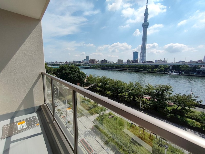 ワコーレジデンス ベランダ