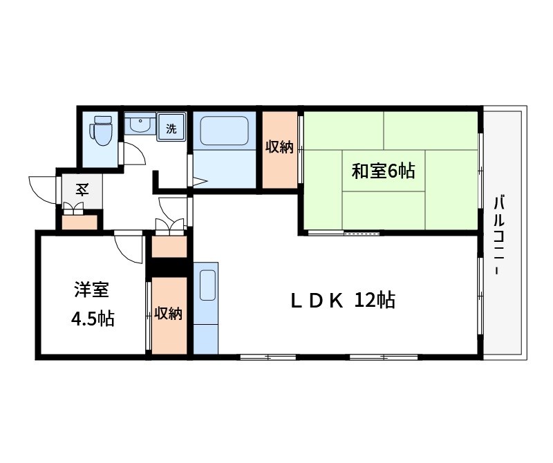 泉コープ 間取り