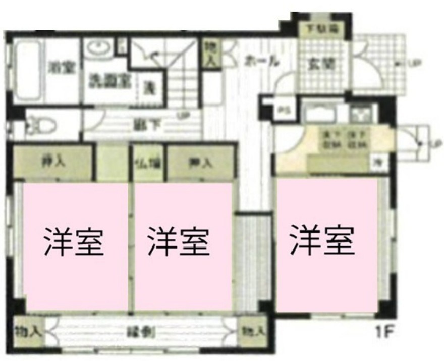 クロノス江戸川 101号室 間取り