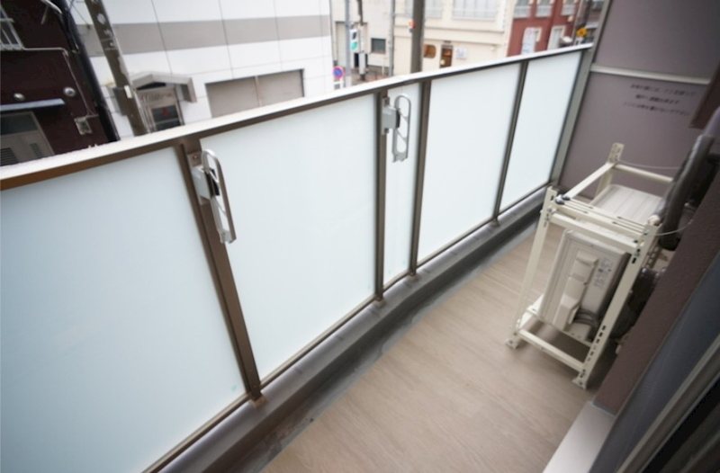 ジェイグランコート上野入谷 ベランダ