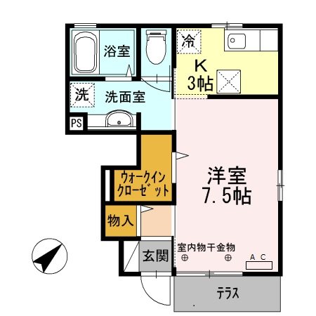 アズール　ベガ 間取り