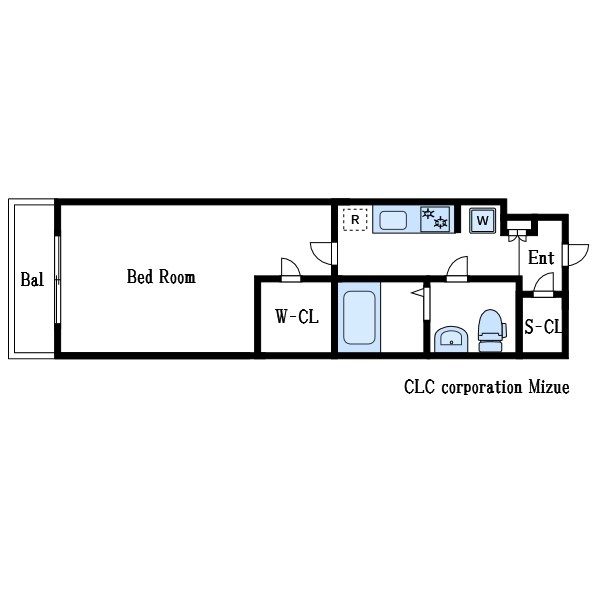 Alivis東瑞江 間取り
