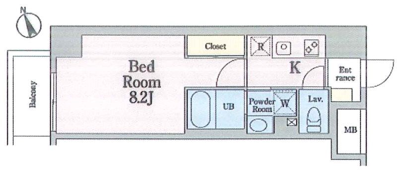 ガーネットロワ 間取り