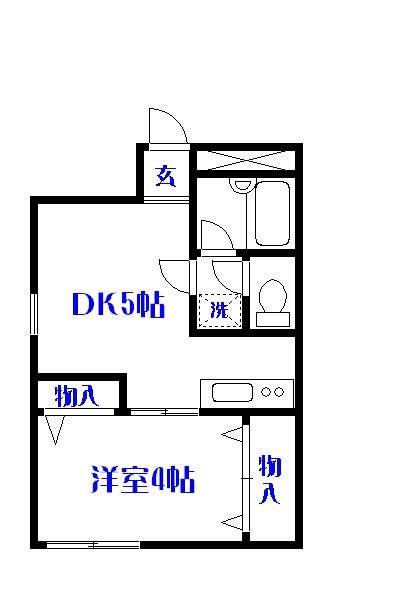 ワコーレ千住Ｂ棟   間取り