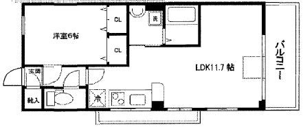 ワコーレ千住Ｂ棟   間取り