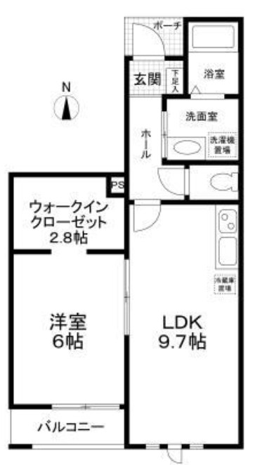 Lanai House 393 Noah  間取り