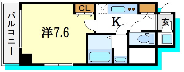 テラス王子   間取り