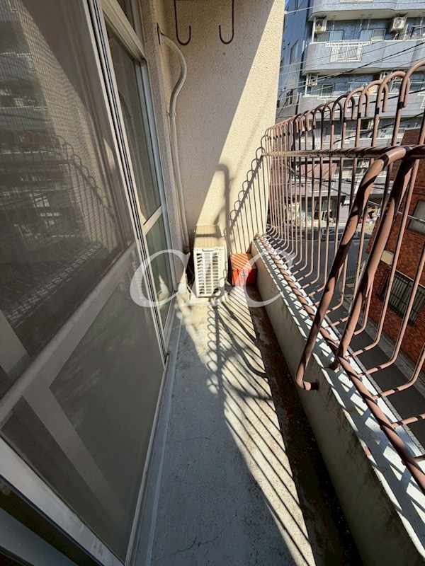 コーポウエダ ベランダ