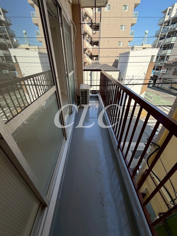 マンションオリエンタル ベランダ