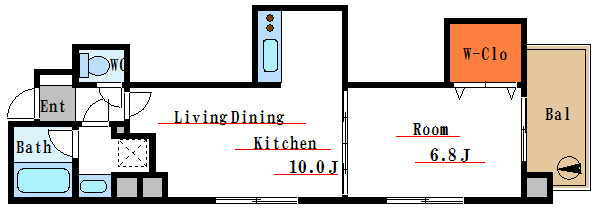 杉船ビル常盤  間取り
