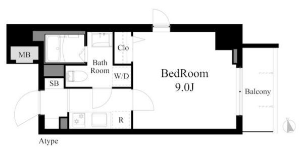 ラティエラ王子飛鳥山 間取り