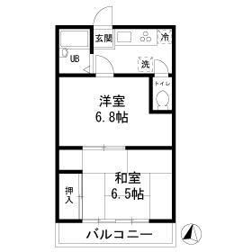 ホーク・ハイツ 間取り