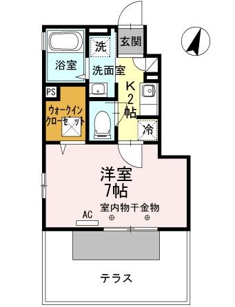 HABITATION  間取り