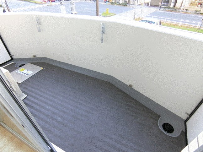 ディアレイシャス北千住  ベランダ