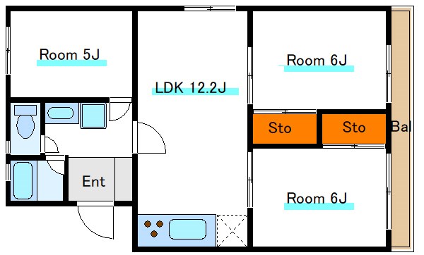 町屋ハイム 間取り