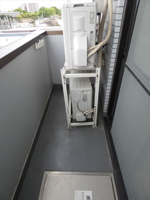 町屋レジデンス ベランダ