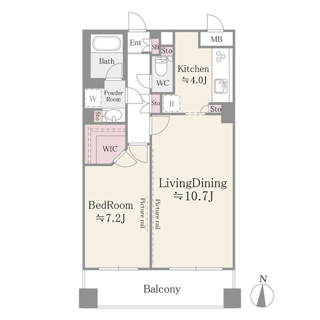 CITY　PLACE　AYASE 間取り