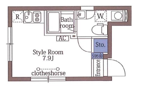 ルシオ北千住 間取り