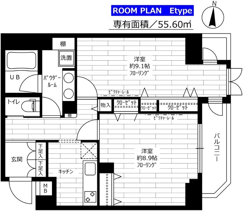 ステージファースト北千住 間取り