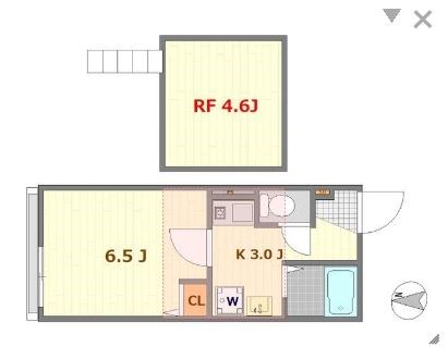 インフィニティ　ハイツ 間取り