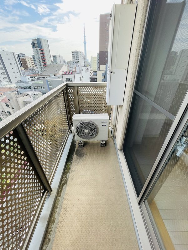 ニューシティアパートメンツ南千住  ベランダ