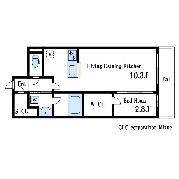デュオフラッツ篠崎 間取り