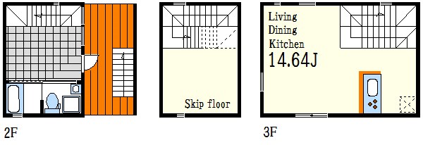 MADO TERRACE DOMA TERRACE 07号室 間取り