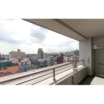 CITY　PLACE　AYASE ベランダ